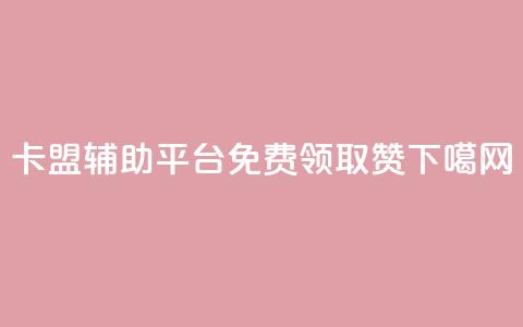 卡盟辅助平台 - QQ免费领取5000赞  第1张