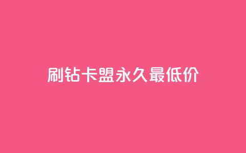 qq刷钻卡盟永久最低价 - 永久最低价：qq刷钻卡盟超实惠~  第1张