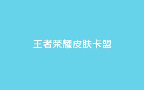 王者荣耀皮肤卡盟,QQ访客10000多吗 - 小红书自助赞平台24小时 qq小号购买自助下单星星便宜  第1张