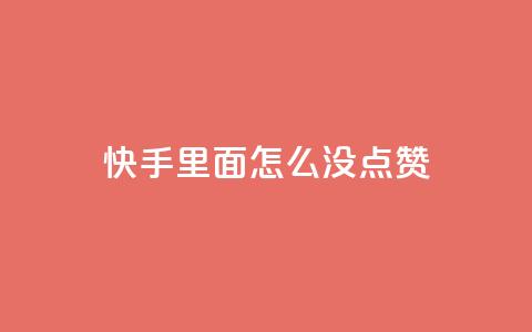 快手里面怎么没点赞,网易云24h自助下单商城 - 空间赞业务24小时 抖音的赞可以买吗  第1张