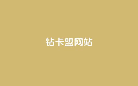 QQ钻卡盟网站 - qqsvip低价充值网站  第1张