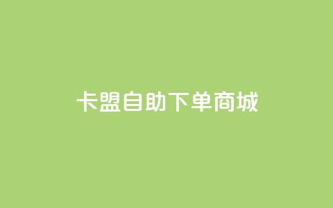 卡盟24h自助下单商城 - 24小时自助下单商城卡盟服务	，快速便捷购物!  第1张