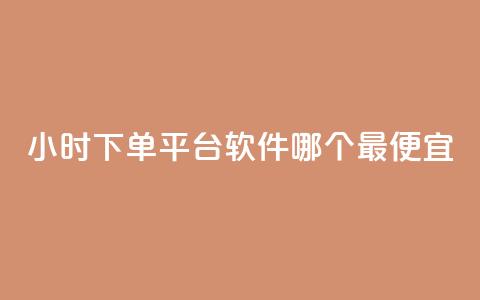 24小时下单平台软件哪个最便宜,24小时免费快手下单平台 - 快手播放量推送软件 今日头条粉丝24小时下单  第1张