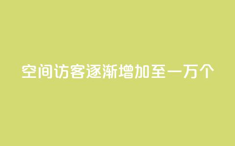 qq空间访客逐渐增加至一万个  第1张