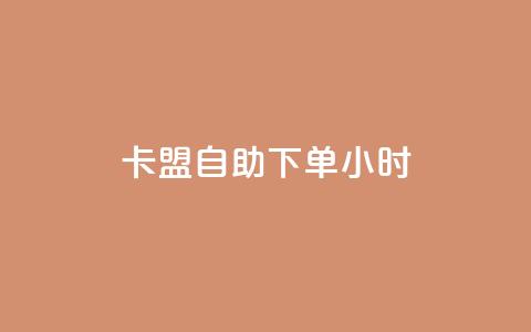 卡盟自助下单24小时,ks买新号 - 快手1元1万播放量软件 24小时qq空间自助  第1张