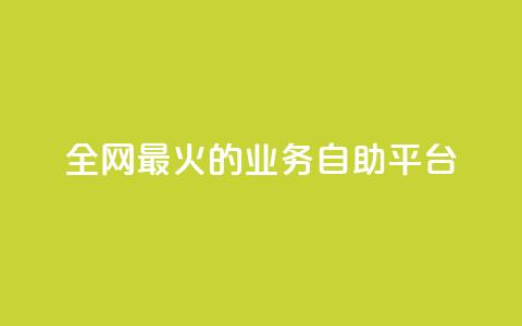 全网最火的业务自助平台,ks一键清理关注 - 0元快手刷浏览量网址 自助业务网-24小时自助下单商城  第1张