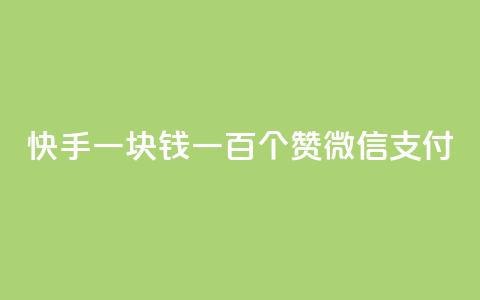 快手一块钱一百个赞微信支付,云小店24小时自助下单 - 拼多多助力一元十刀怎么弄 拼多多怎么接推广  第1张
