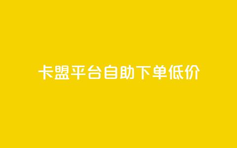 卡盟平台自助下单低价,qq自动回赞软件免费版 - ks业务免费涨赞 抖音真人粉丝价格  第1张