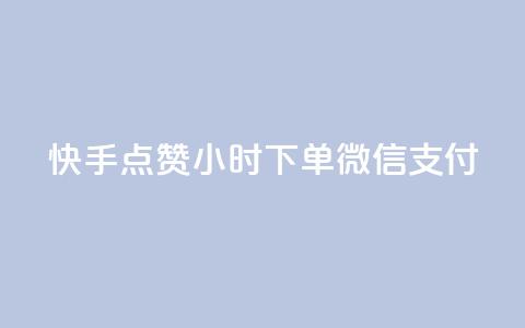 快手点赞24小时下单微信支付,QQ买访客链接入口 - 刷粉网免费入口 抖音24小时下单在线  第1张