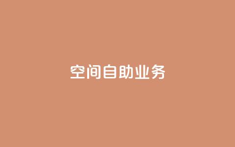 qq空间自助业务 - qq空间的浏览次数  第1张