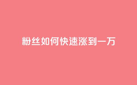 粉丝如何快速涨到一万,1分钟3000赞 - 拼多多在线刷助力网站 pdd现金大转盘助力网站免费  第1张