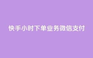 快手24小时下单业务微信支付,抖音业务下单24小时老马 - dy自定义评论下单 - KS低价作品双击