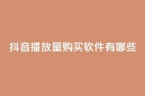 抖音播放量购买软件有哪些,QQ名赞购买入口 - 快手在线自助业务平台 - dy点赞充值
