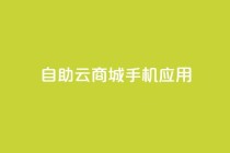 自助云商城手机应用-打造您的电子商务天堂