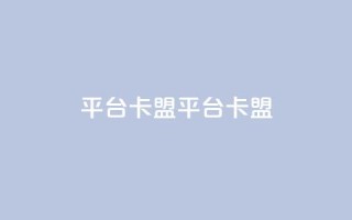 平台卡盟 平台卡盟,快手24小时服务平台 - 播放量24小时在线下单 - 刷qq空间访客量十万