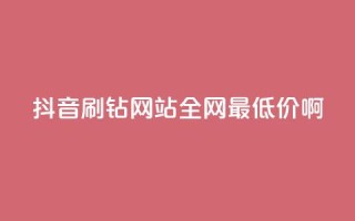抖音刷钻网站全网最低价啊,抖音24小时在线下单平台免费 - pdd助力平台 - 拼多多成交花费太高怎么解决