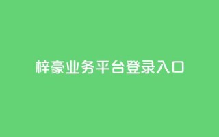 梓豪业务平台登录入口,抖音业务低价链接 - 抖音业务网低价 - ks业务网站平台