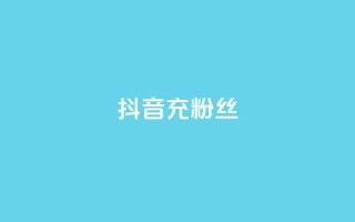 抖音充粉丝 - 提升抖音人气的有效吸粉技巧~