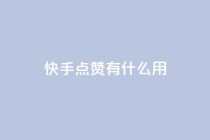 快手点赞有什么用,粉丝可以买10000个吗 - KS业务下单平台 - ks一键取关未回软件下载