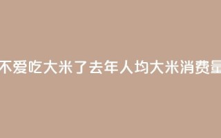 韩国人不爱吃大米了？去年人均大米消费量创新低