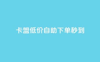 卡盟低价自助下单秒到,全网自助下单最便宜云小店 - 全网业务自助下单商城 - 怎样在拼多多上无货源开店