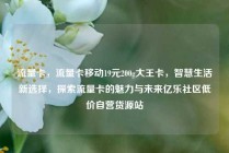 流量卡，流量卡移动19元200g大王卡，智慧生活新选择，探索流量卡的魅力与未来亿乐社区低价自营货源站