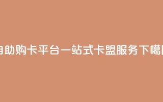 自助购卡平台：一站式卡盟服务