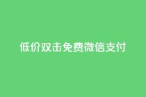 Ks低价双击免费微信支付,dy24小时下单 - 快手业务24小时自助服务 - 快手低价代刷卡盟