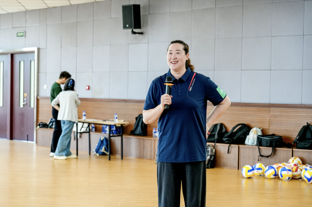 女排奥运冠军宋妮娜：青少年保持身心健康才能走得更远  第1张